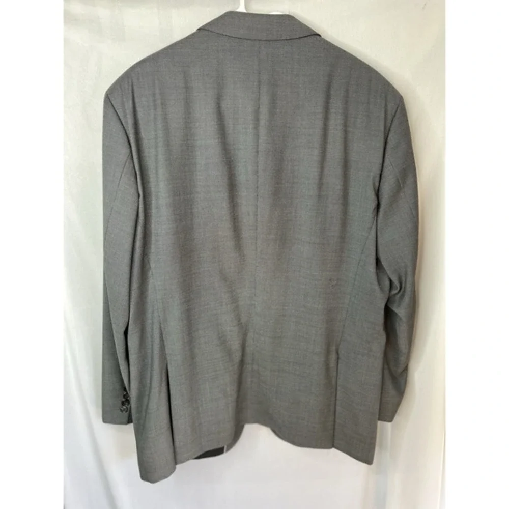Mens 44R Wool Hugo Boss Grey‎ Blazer  Suit Jacket